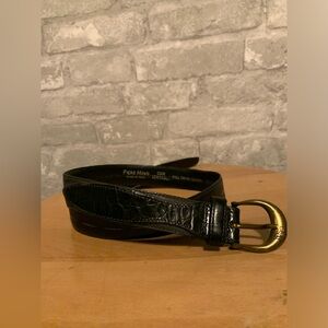 Piero Monti blackbelt genuine leather made in italy